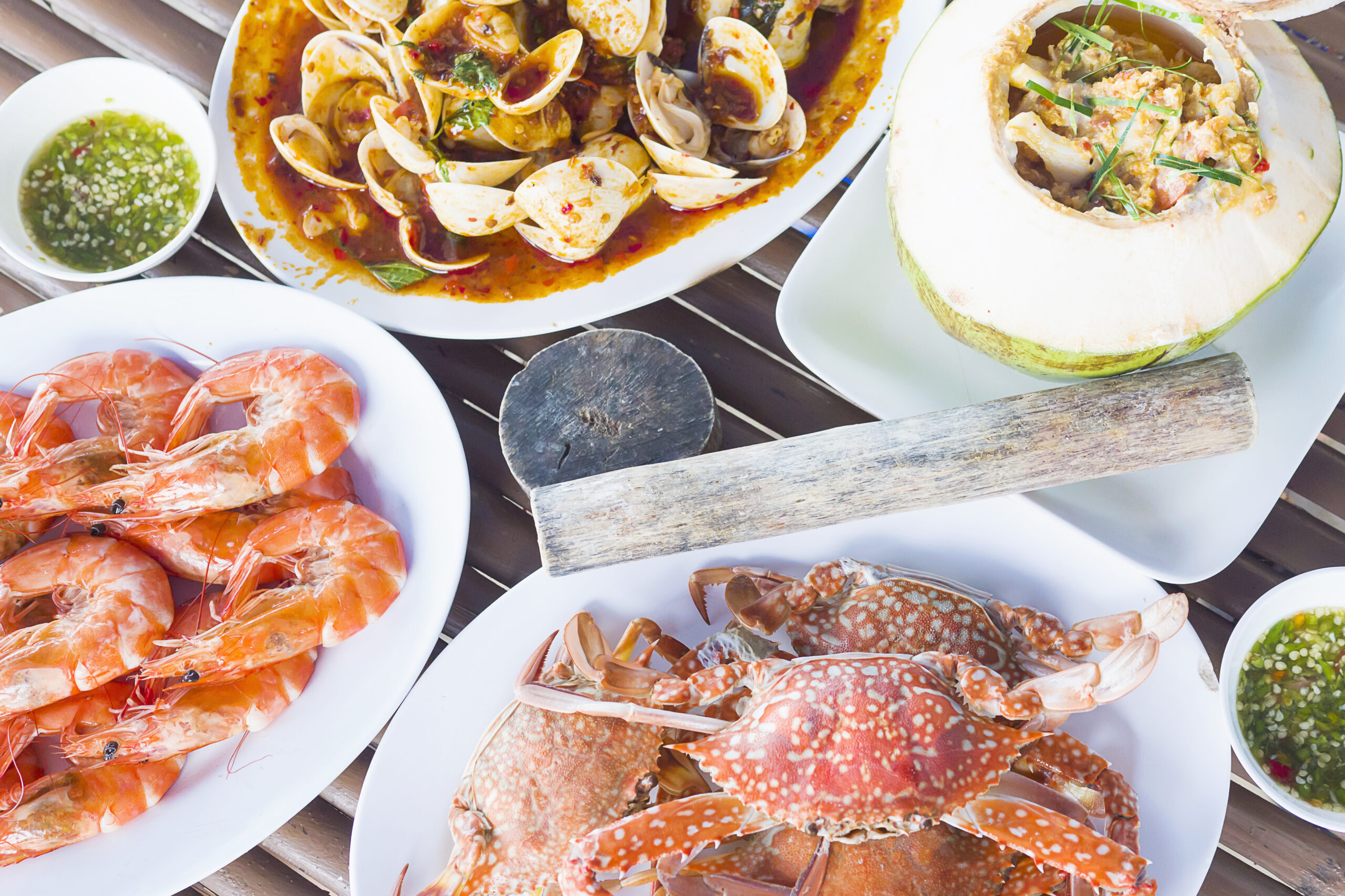 ร้านอาหารทะเล ลำลูกกา