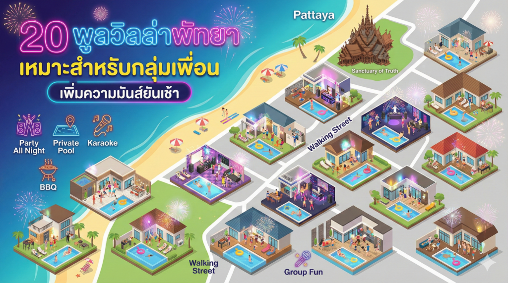 20 พูลวิลล่าพัทยา