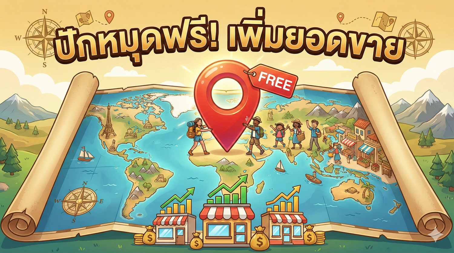 ปักหมุดร้าน